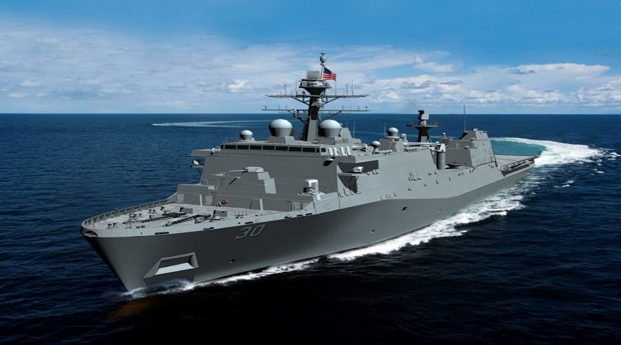 US Navy: 1,5 mld dolarów na nowy okręt desantowy typu San Antonio / Portal Security