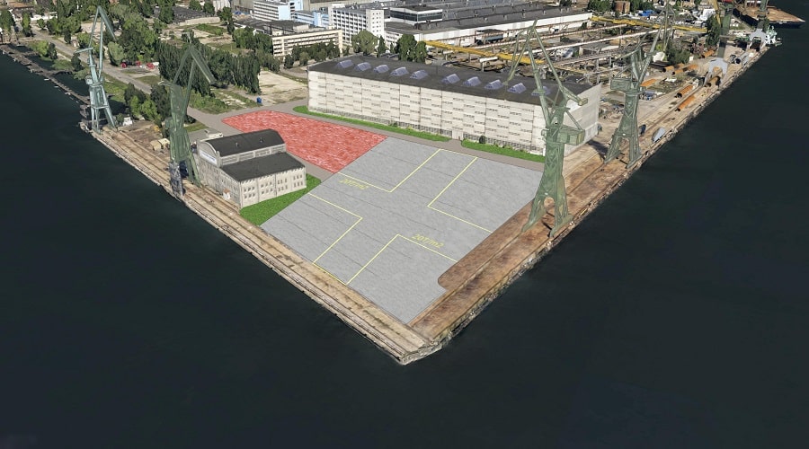 Płyta montażowa / Portal Stoczniowy