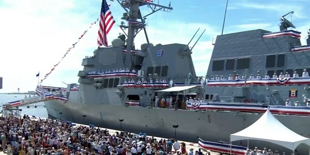 US Navy wcieliła do służby kolejny niszczyciel typu Arleigh Burke.