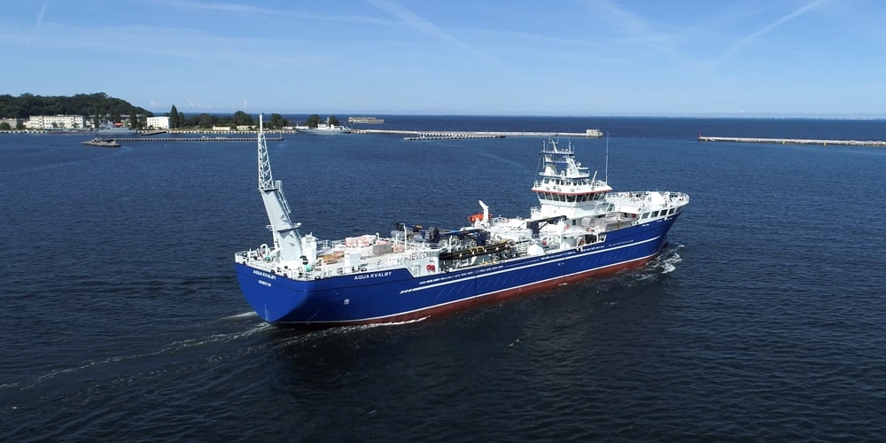 Stocznia CRIST przekazała jednostkę typu life fish carrier