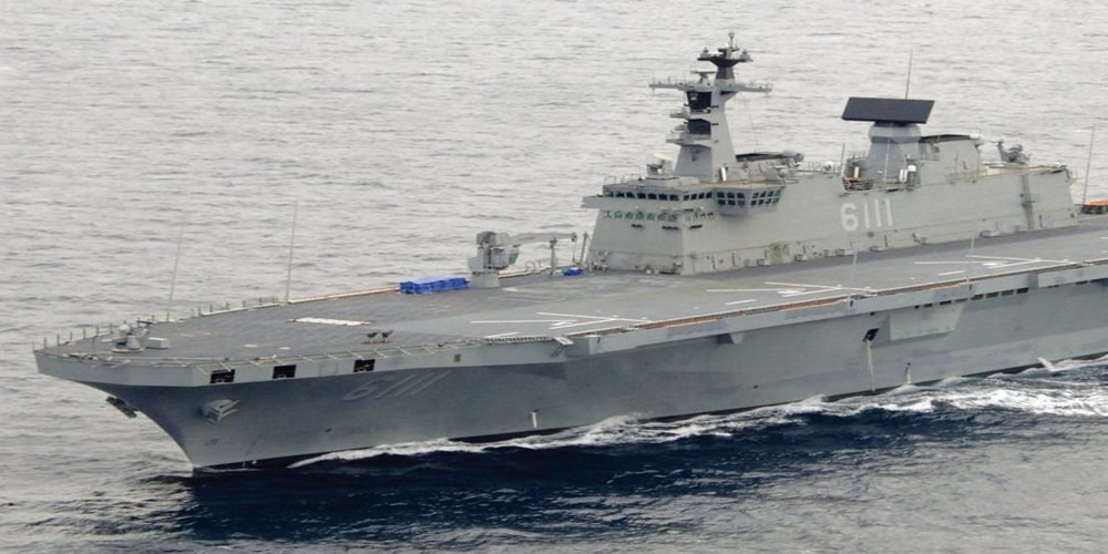 Republika Korei zbuduje lekki lotniskowiec dostosowany do samolotów STOVL (Short Take-Off and Vertical Landing).