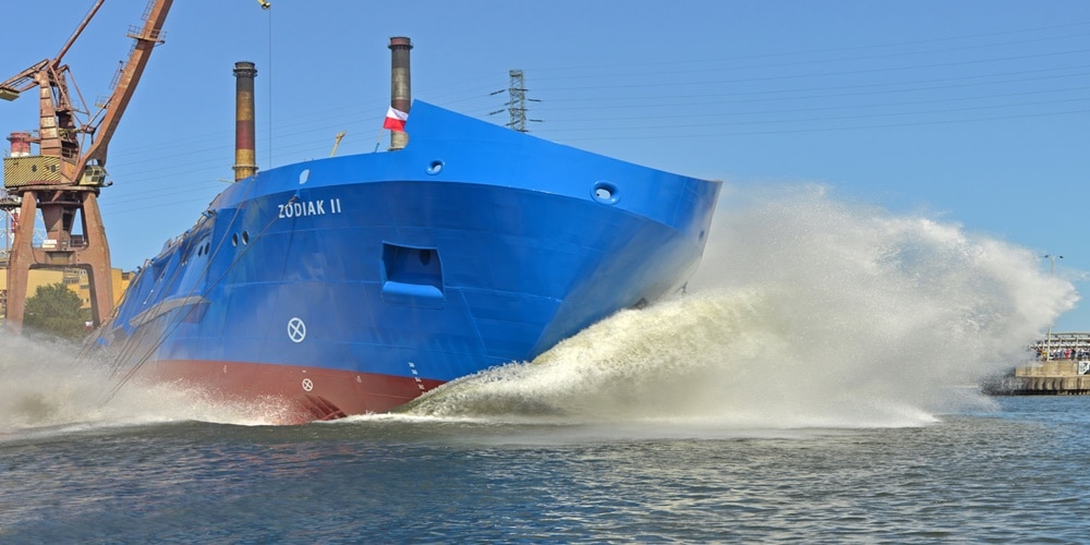 Zwodowano pierwszy z dwóch statków dla Urzędu Morskiego w Szczecinie