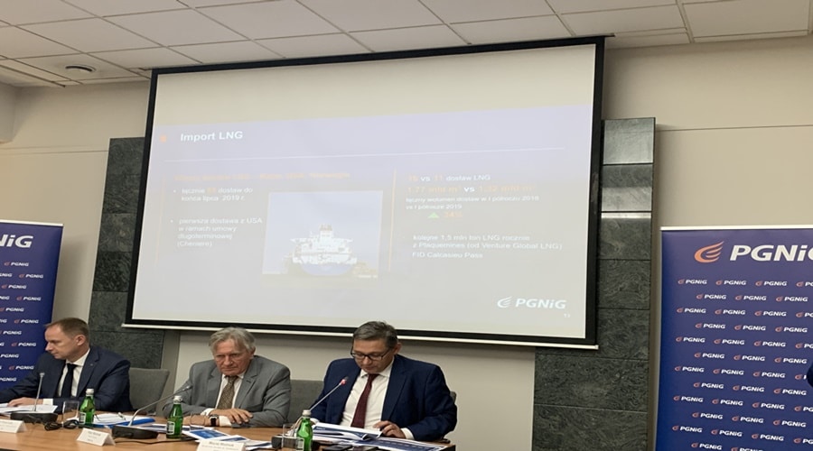 PGNiG potrzebuje w 2020 roku przyjąć 39 transportów LNG na pokrycie zapotrzebowania
