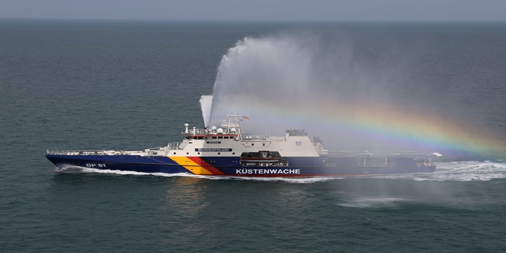 BAE Systems dostarczy niemieckiej policji trzy armaty morskie kalibru 57 mm