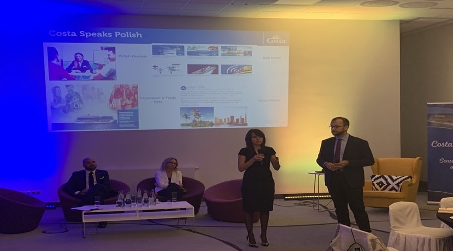 Costa przedstawia w Warszawie  swój nowy statek Costa Smeralda