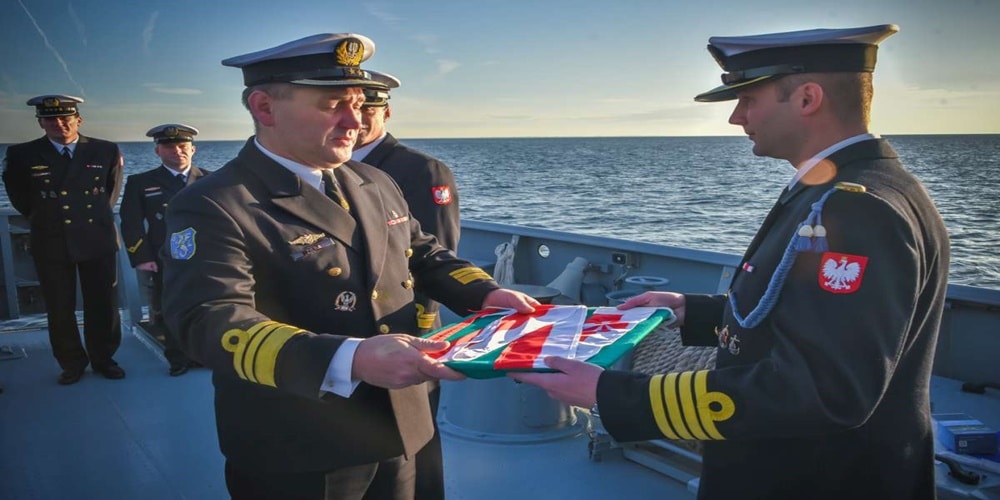 Nowy dowódca ORP Maćko