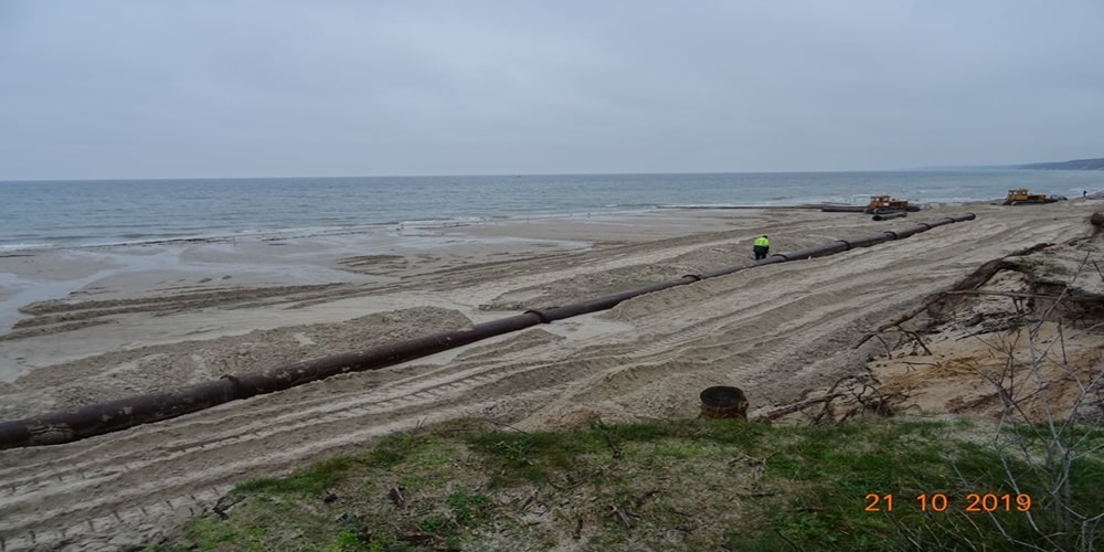 Urząd Morski w Słupsku rozpoczął prace nad przebudową umocnień brzegowych