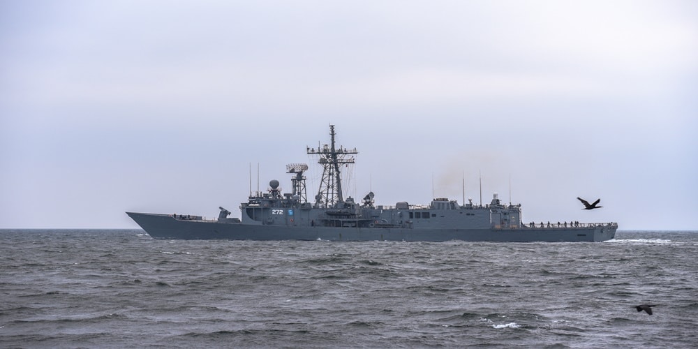 Jednostka 3. Flotylli Okrętów prowadzi ćwiczenia na poligonach Bałtyku