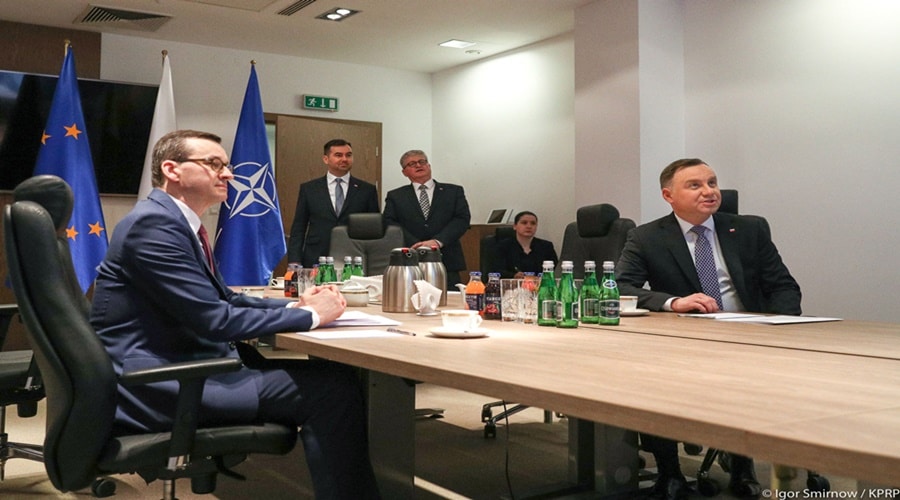 Prezydent i premier o „tarczy antykryzysowej”