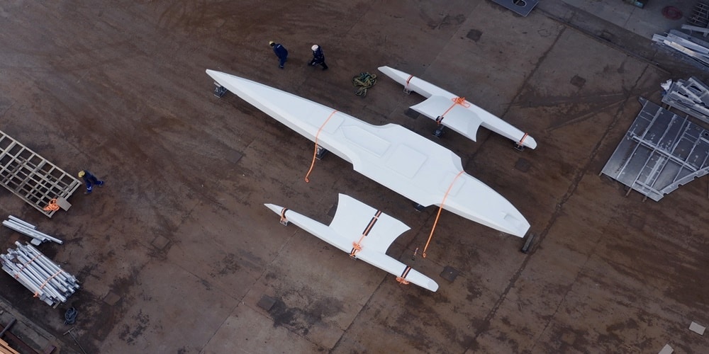 Kadłub autonomicznego statku Mayflower powstał w Gdańsku