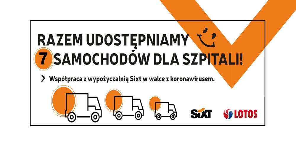 LOTOS przekazuje samochody dla placówek medycznych