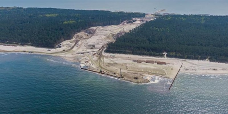 Wartość prac przy przekopie Mierzei Wiślanej wyniesie prawie 2 mld zł