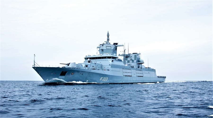 Niemcy wprowadziły do służby drugą fregatę Nordrhein-Westfalen / Portal Stoczniowy