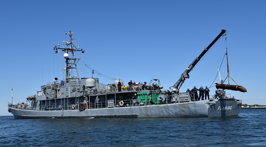 Torpedy przy porcie Hel