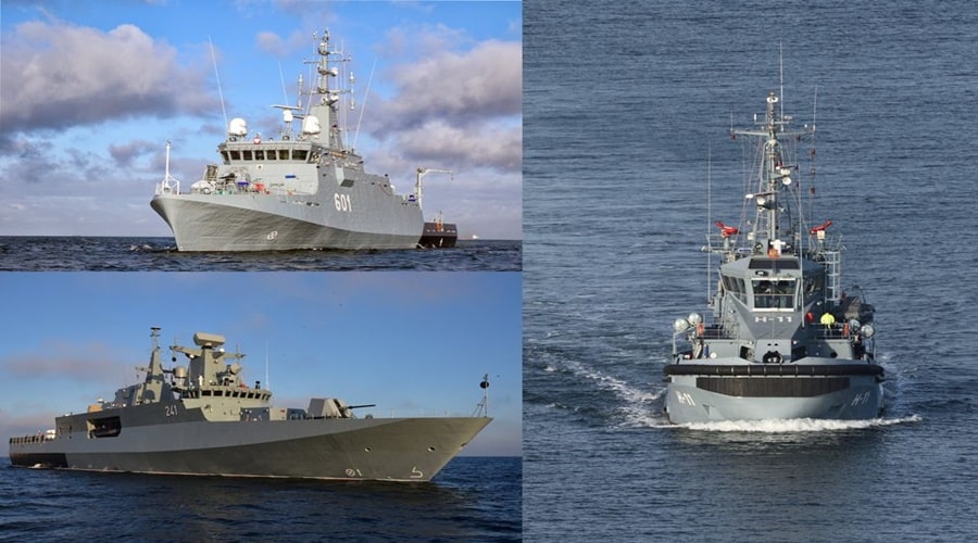 Okręty Marynarki Wojennej w Szczecinie