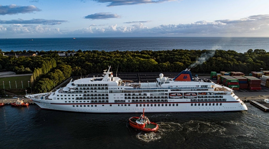 Pierwszy wycieczkowiec w tym sezonie w Porcie Gdańsk