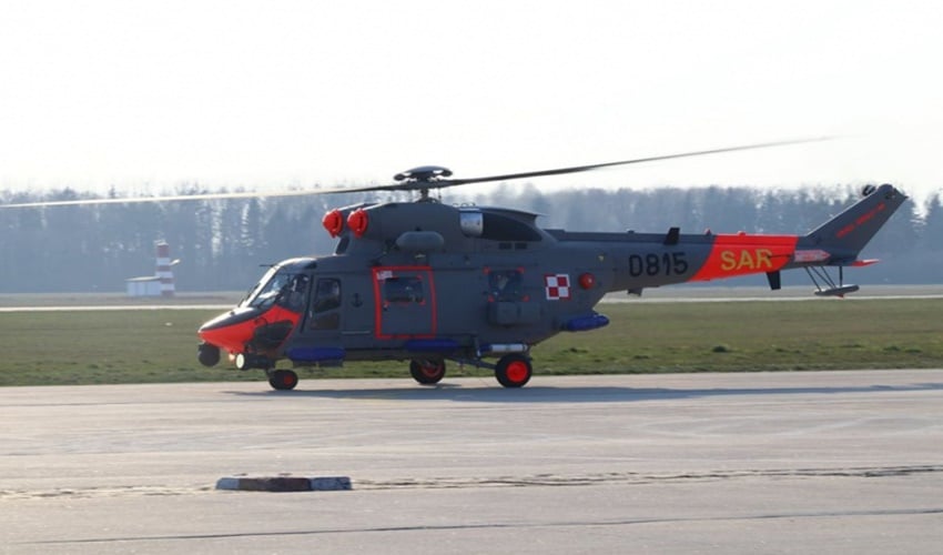 Ewakuacja z jednostki na Bałtyku