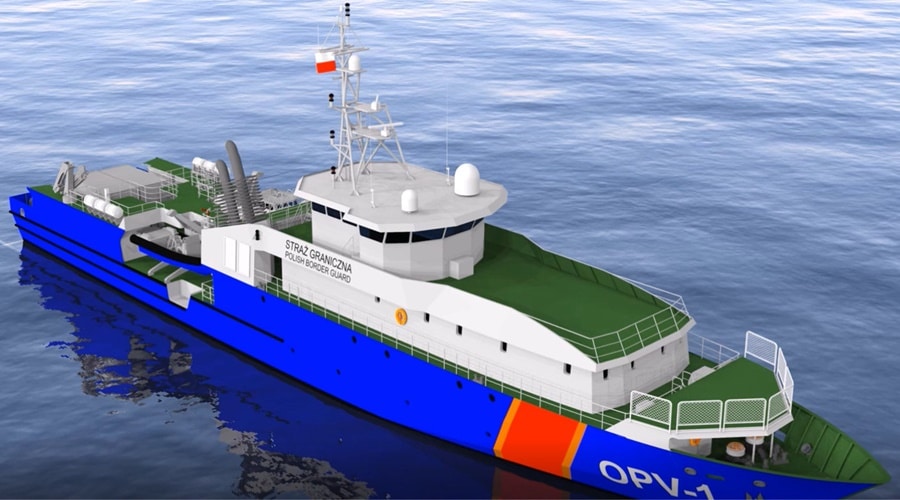 Pełnomorski patrolowiec dla MOSG / Portal Stoczniowy