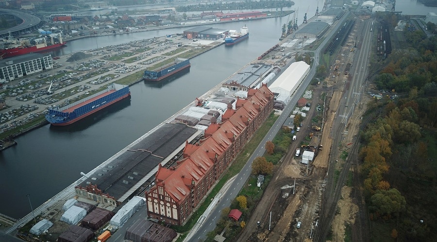 Porty w Szczecinie i Świnoujściu – imponujące tempo prac poprawiających dostęp kolejowy