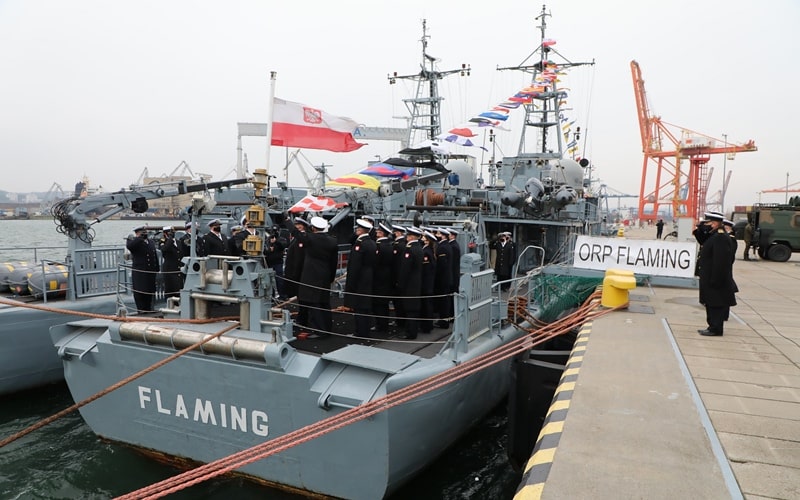 ORP Flaming kończy służbę w Marynarce Wojennej [FOTO]