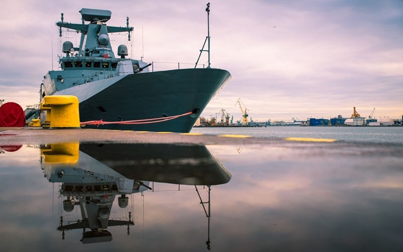 ORP Ślązak powrócił z Morza Północnego / Portal Stoczniowy