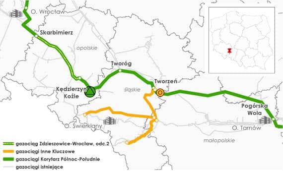 Gaz-System zakończył budowę gazociągu Zdzieszowice – Brzeg