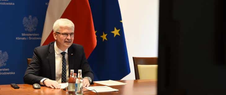 Wiceminister klimatu i środowiska Ireneusz Zyska na IV Kongresie Innowacji w energetyce