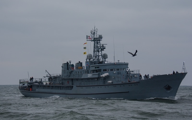 ORP Wodnik wrócił do służby [FOTO]