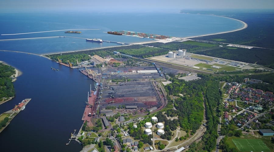 Świnoujście. Transport intermodalny jedną z podstaw koncepcji terminalu kontenerowego