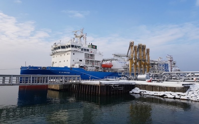 PGNiG odebrało czwartą dostawę LNG w Kłajpedzie