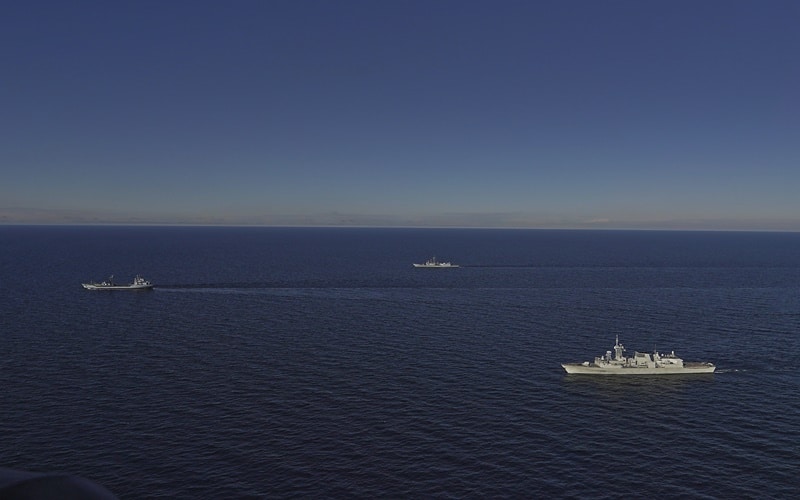 Passex sojuszników na Bałtyku [FOTO]