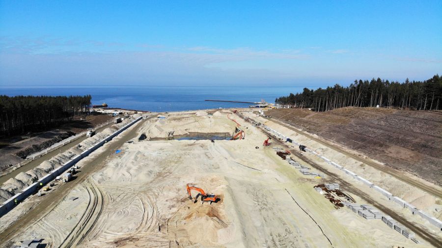 Adamczyk: We wtorek umowa na drugi etap przekopu Mierzei Wiślanej