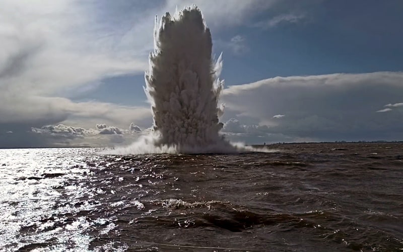 Neutralizacja torpedy z okresu II wojny światowej w Zatoce Gdańskiej / Portal Stoczniowy