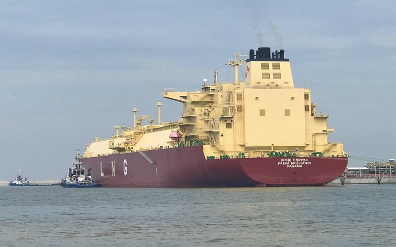 13. dostawa LNG do terminalu w Świnoujściu