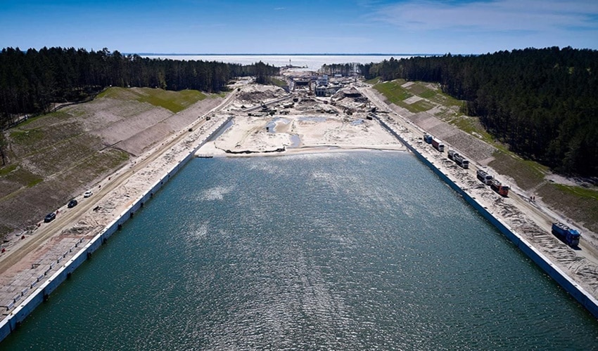 Adamczyk: przekroczyliśmy półmetek prac na przekopie Mierzei Wiślanej