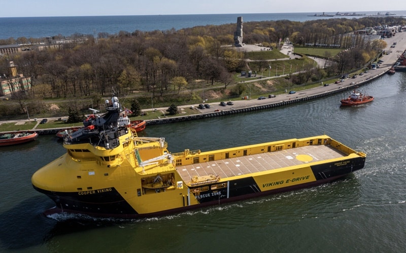 PSV Cooper Viking przekazany armatorowi