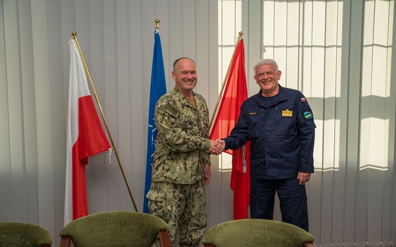 Dowódca STRIKFORNATO i 6. Floty USA z wizytą w Gdyni