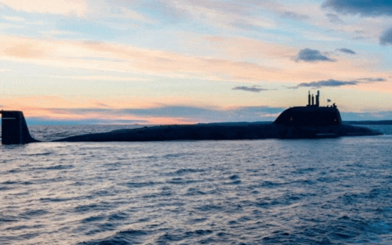 Zwodowano w Siewierodwińsku okręt atomowy Krasnojarsk projektu Jasień-M