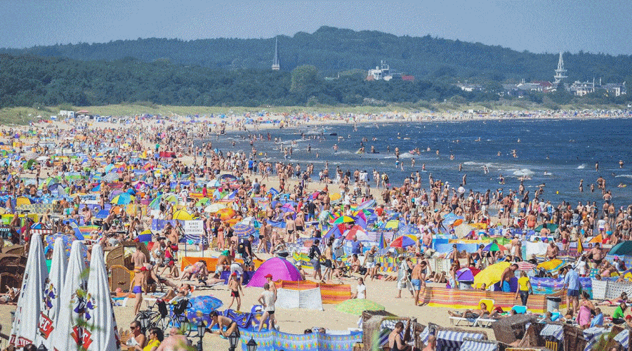Pomorskie: można kąpać we wszystkich kąpieliskach nad morzem i jeziorami