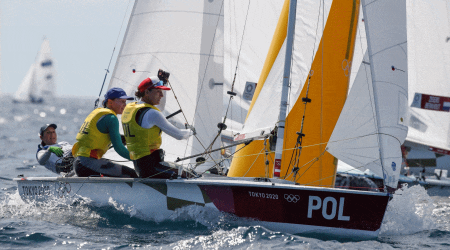 Srebro dla Joli Ogar w żeglarstwie / Portal Stoczniowy