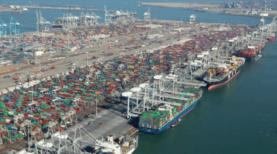 Wzrost ruchu statków kontenerowych w portach Holandii / Portal Stoczniowy