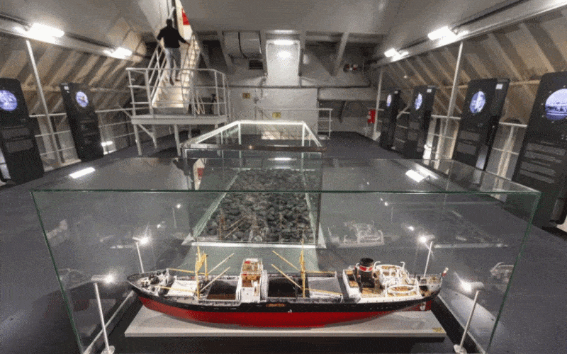 Otwarcie nowej wystawy stałej na statku-muzeum „Sołdek”