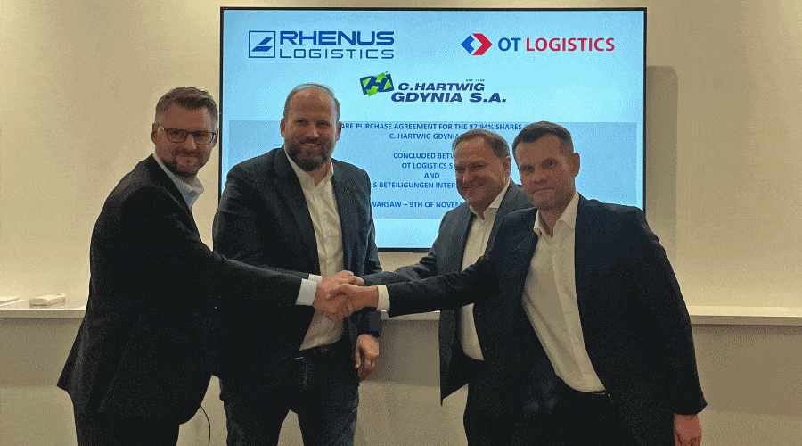 OT Logistics sprzedał swoje udziały w CHG i zawarł porozumienie z Grupą Rhenus