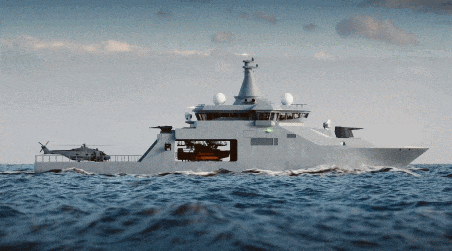Kongsberg planuje promocję projektu OPV Vanguard / Portal Stoczniowy