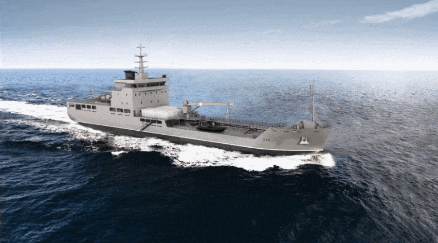 Turcja przyjęła do służby nowy, zbudowany w kraju, okręt wsparcia logistycznego