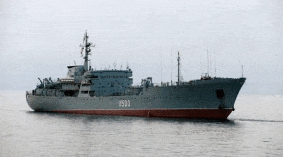 Minister obrony o ukraińskim okręcie na Morzu Azowskim / Portal Stoczniowy