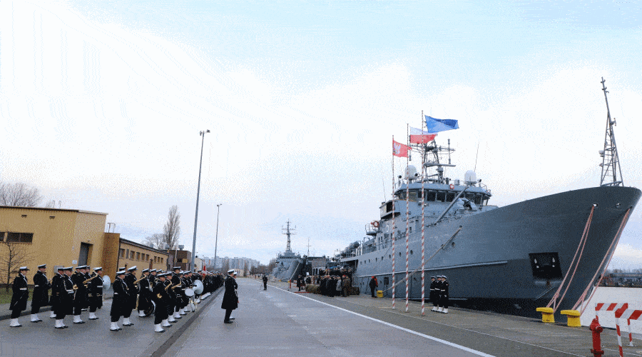 Przekazanie dowodzenia w Komendzie Portu Wojennego Świnoujście / Portal Stoczniowy