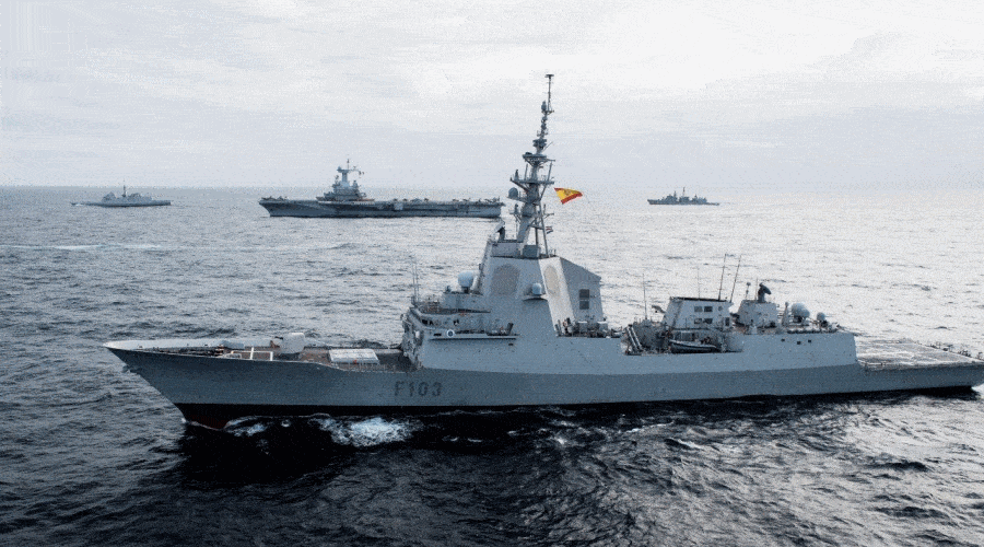 Hiszpańska wojennomorska reakcja na ukraiński kryzys