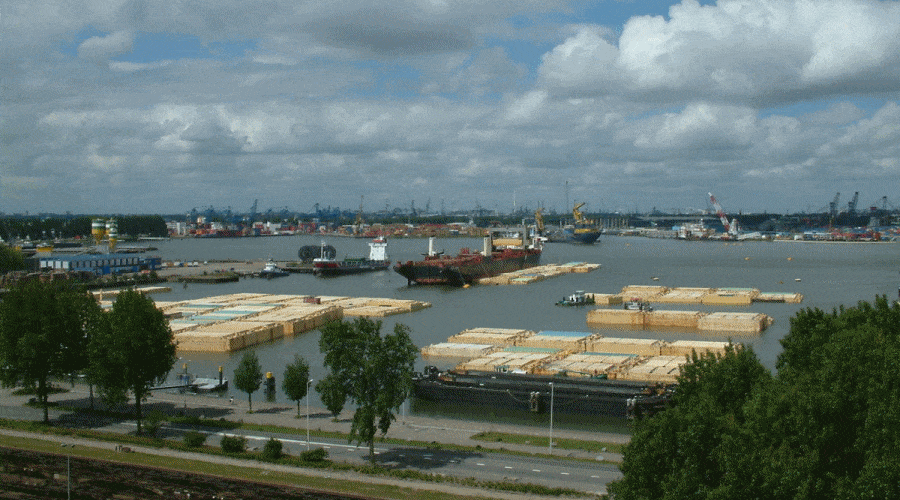 Port w Rotterdamie jest najbardziej zanieczyszczającym portem morskim w Europie