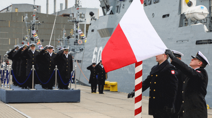 Przekazanie obowiązków Dowódcy 13. Dywizjonu Trałowców